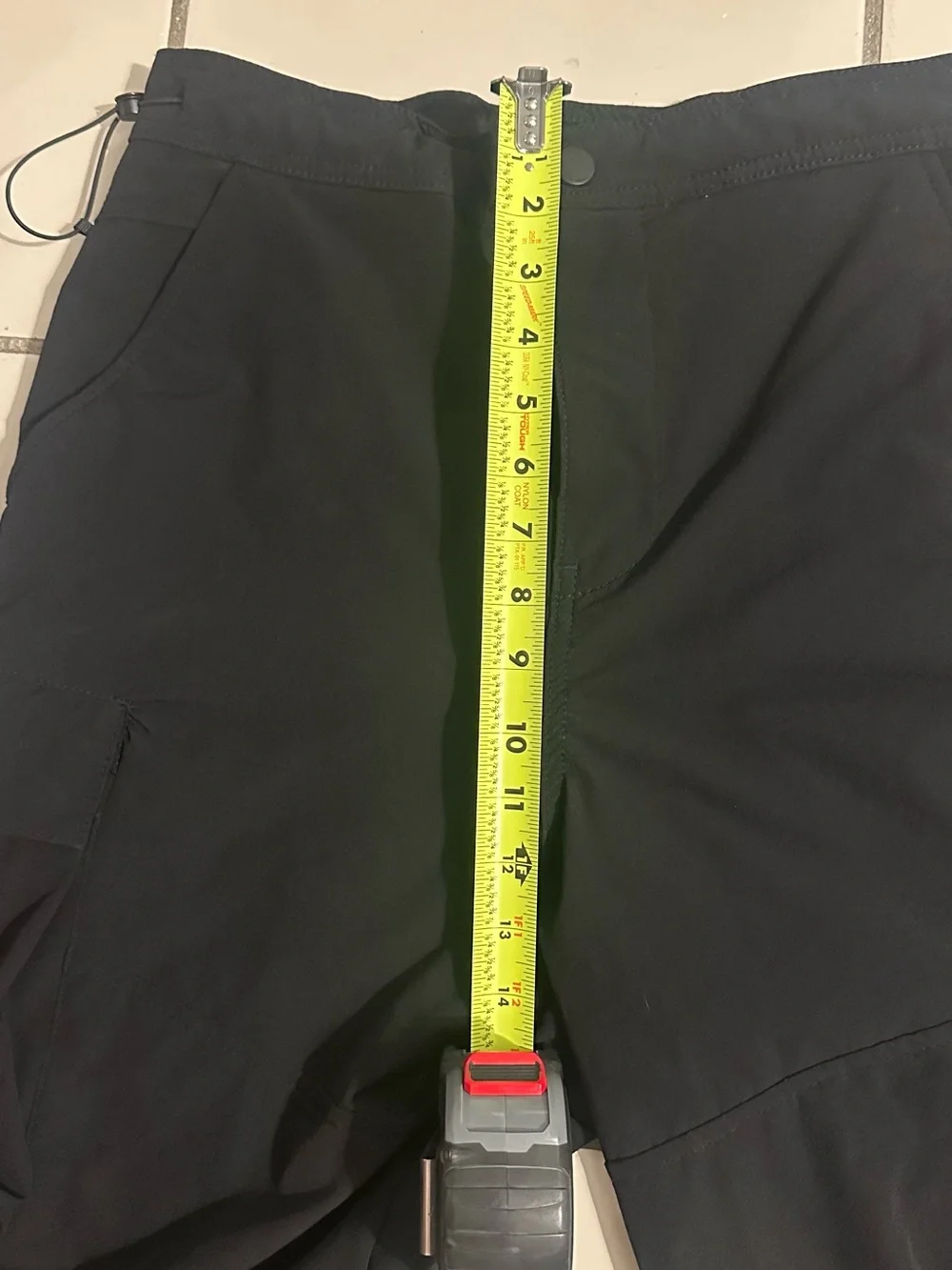 Zara Black Cargo Pants with Utility Pockets
